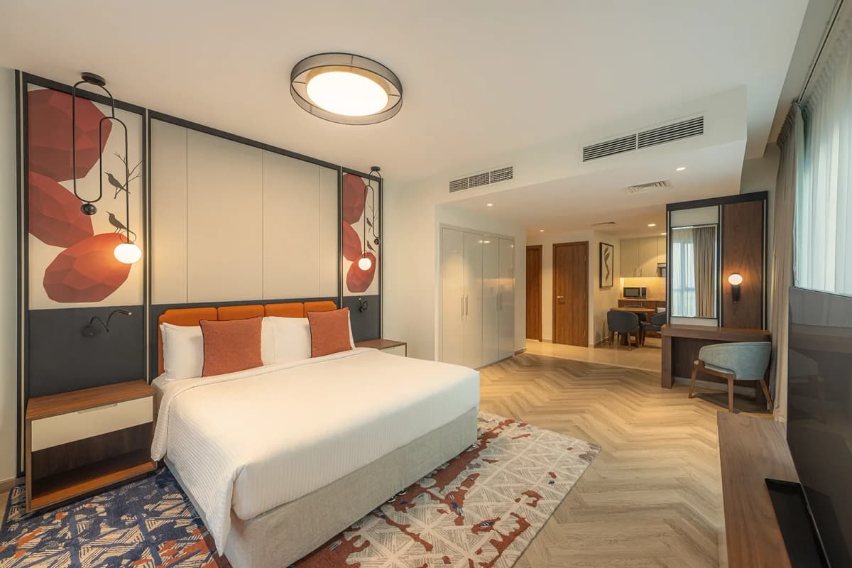 Premium Studio King Burj Khalifa and Fountain View