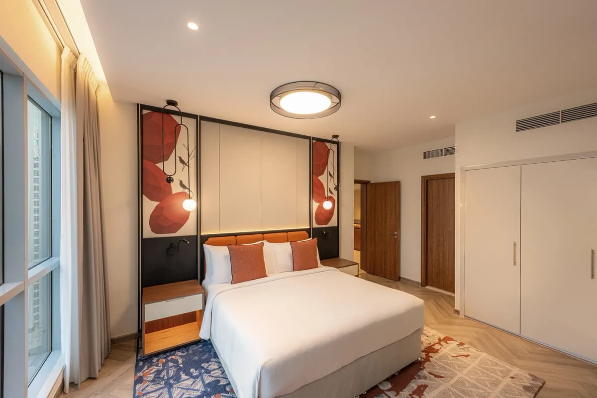 Accessible 1 Bedroom King Suite Burj Khalifa Garden View