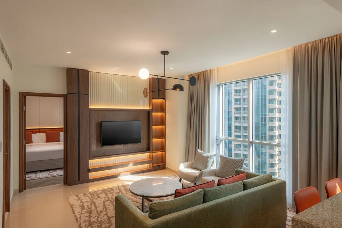 1 Bedroom Family King Suite Balcony Boulevard View