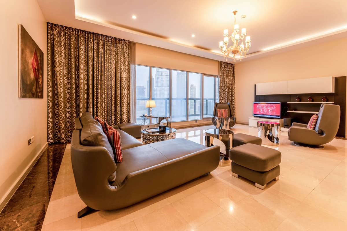 4 Bedroom Royal Penthouse with Panoramic Balcony Burj Khalifa and Fountain View